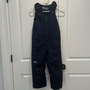 Helly Hansen adjustable Unisex Navy Blue Snow Pants, Size 116/6
